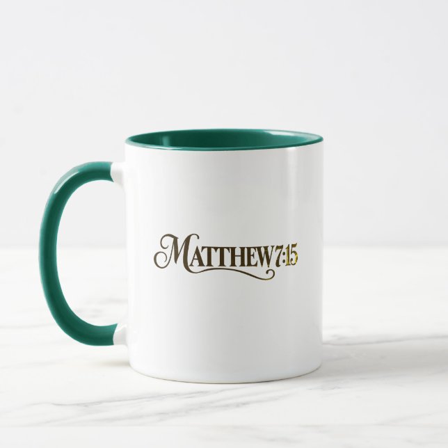 Mattheus 7:15 mugg (Vänster)