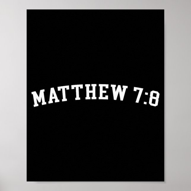 Mattheus 7_8  poster (Framsidan)