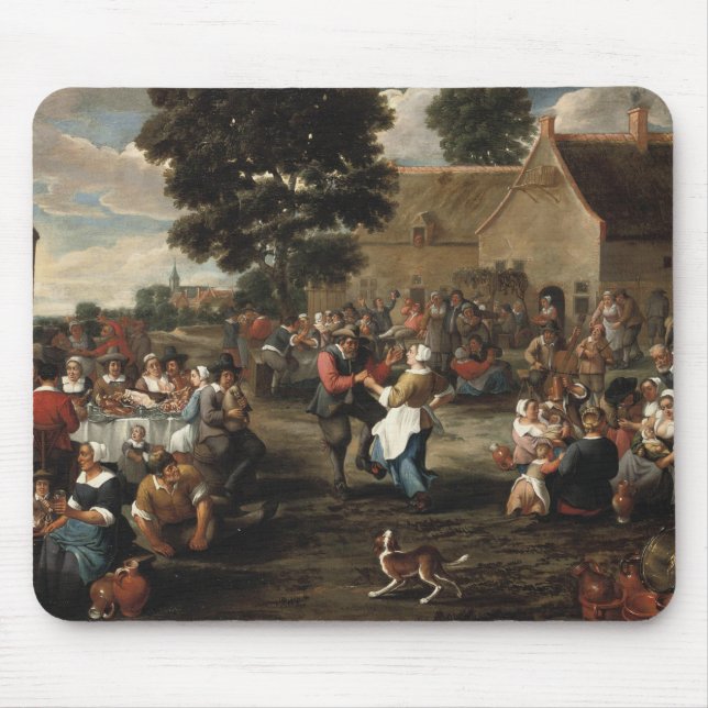 Mattheus van Helmont - En peasants fest Musmatta (Framsidan)