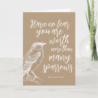 Matthew 10:31 JW Encouragement-paket Anteckningskort