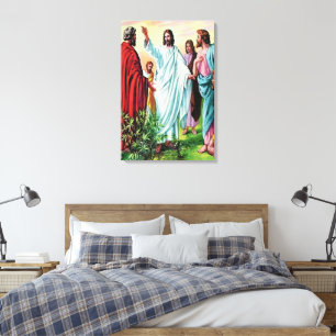 Matthew 10 Jesus skickar ut tolv kanvas