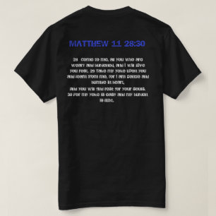 MATTHEW 11 28:30 TRÖJA