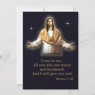 Matthew 11:28 inbjudningar