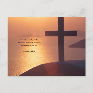 MATTHEW 11:28 VYKORT