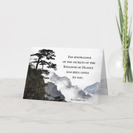 Matthew 13:11 Hemligheter i Konungariket himlen Kort