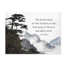 Matthew 13:11 Hemligheter i Konungariket himlen