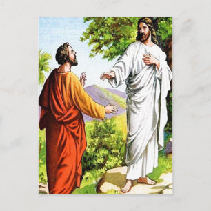Matthew 16:15-20 Du är Kristus vykort