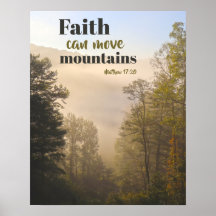 Matthew 17:20 Faith kan flytta berg