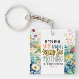 Matthew 17:20 Faith som Mustard Seed Bible Verse