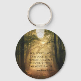 Matthew 17:20 nyckelring