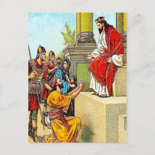 Matthew 18:21-35 Det oförlåtliga serbiska vykortet Vykort