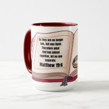 Matthew 19:6 Mugg
