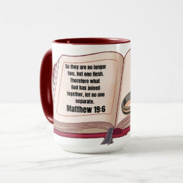 Matthew 19:6 Mugg