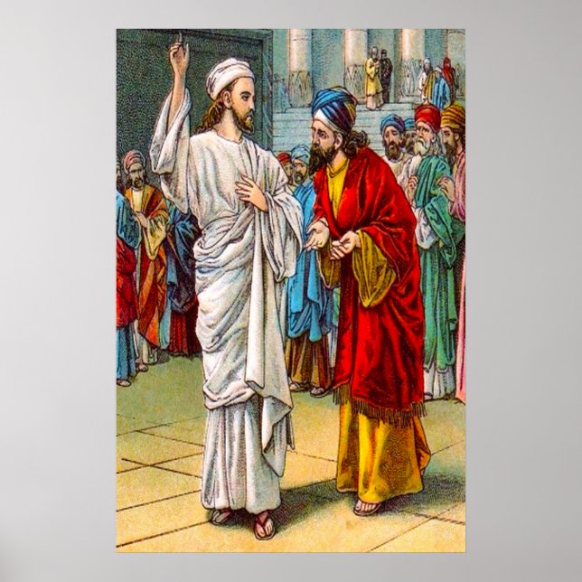 Matthew 22:18-22 De Marvel poster på sitt svar (Framsidan)