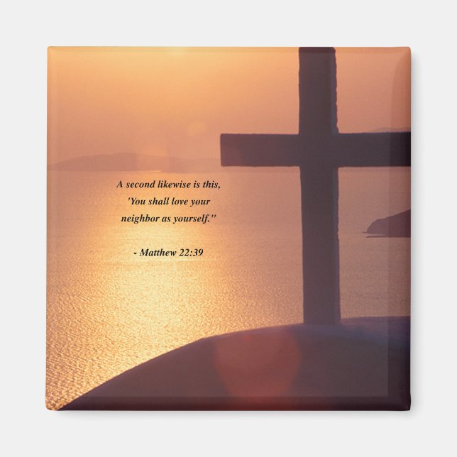 MATTHEW 22:39 MAGNET (Framsidan)