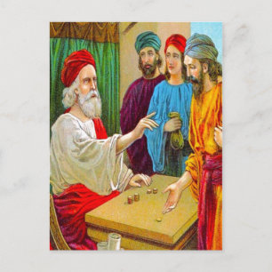 Matthew 25:14-30 Brevkort Vykort