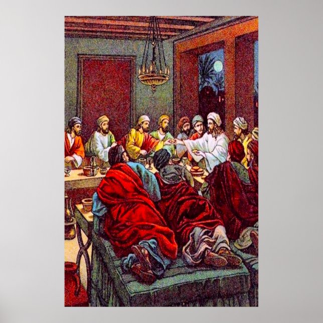 Matthew 26:17-25 Senaste Pesach-poster Poster (Framsidan)