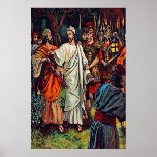 Matthew 26:51-56A Människans öra är avskärmad från Poster
