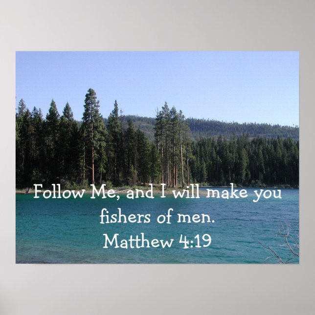 Matthew 4:19 poster (Framsidan)