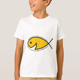 Matthew 4:19Fishers av manarungdomT-tröja T-shirt