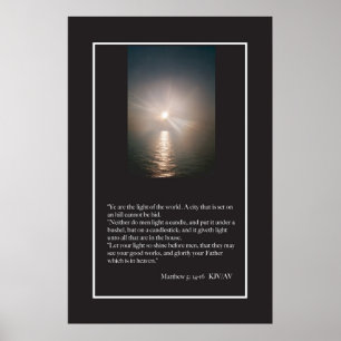 Matthew 5:13 - affisch för 16 Scripture