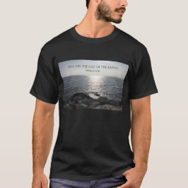 Matthew 5:13 Du är Jorden Black. T Shirt