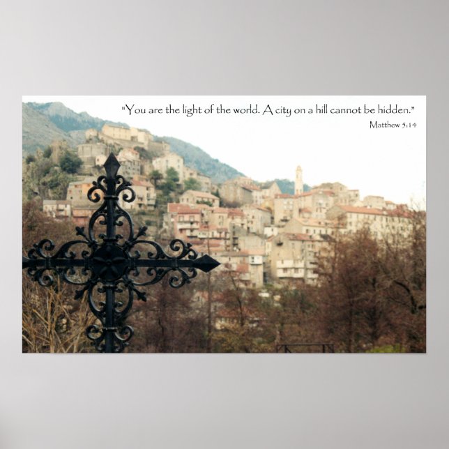 Matthew 5:14 poster (Framsidan)
