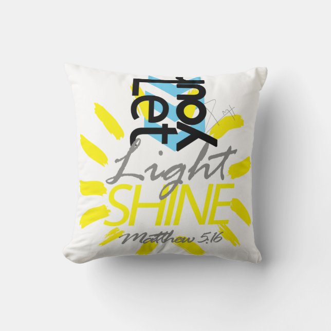 Matthew 5:16 kudde (Framsida)