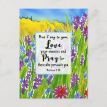 Matthew 5:44 Jag säger till dig Kärlek dina fiende