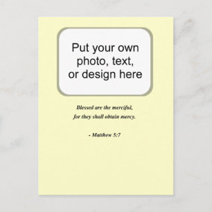 MATTHEW 5:7 VYKORT