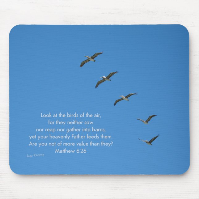 Matthew 6:26 musmatta (Framsidan)