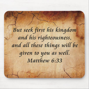 Matthew 6:33 Bible Verse Musmatta