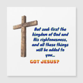 Matthew 6:33 Cross