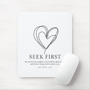 Matthew 6:33 Sök först efter Guds konungariket Musmatta