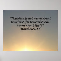"Matthew 6:34 " av Carter L. Shepard
