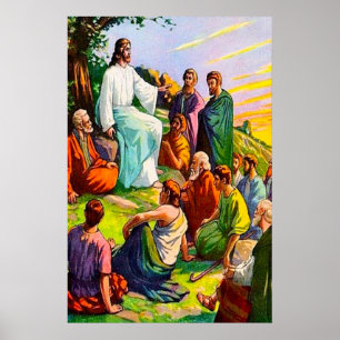 Matthew 6 Jesus lär sina följare Poster