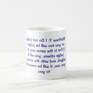 Matthew 7 kaffemugg