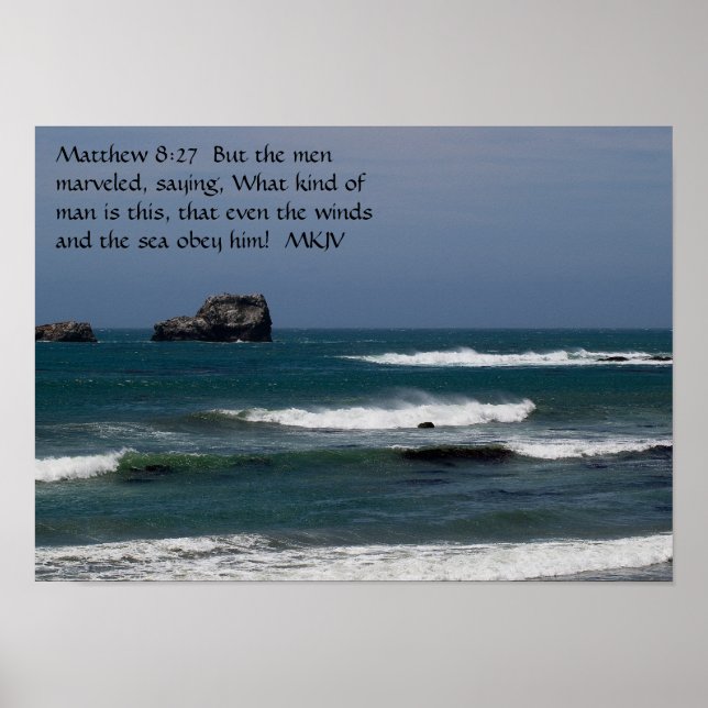 Matthew 8:27 poster (Framsidan)