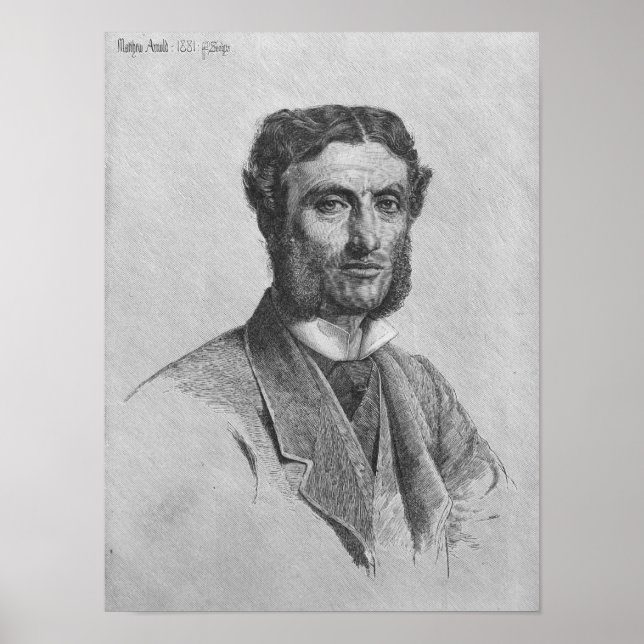 Matthew Arnold, 1881 Poster (Framsidan)