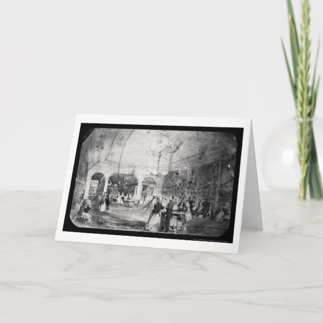 Matthew Brady Daguerreotype 1854 Kort (Framsida)