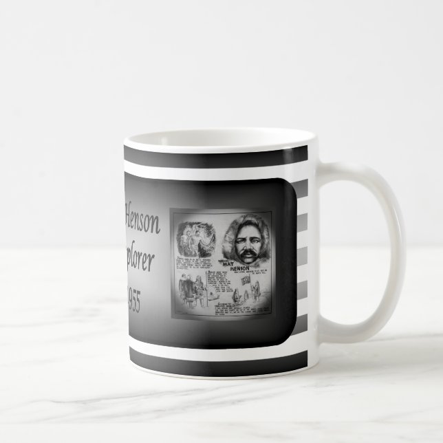Matthew Henson ~ African-American Arktis Explorer~ Kaffemugg (Höger)