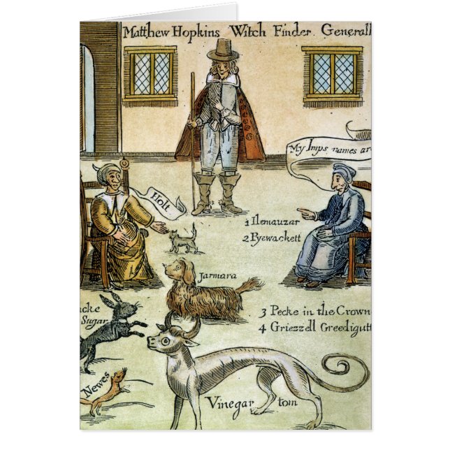 Matthew Hopkins (D 1647) OBS Kort (Framsidan)