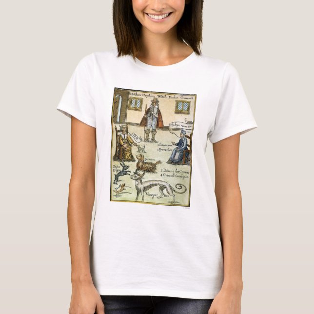 Matthew Hopkins (D 1647) T Shirt (Framsida)