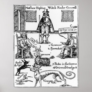 Matthew Hopkins, den Witchfinder generalen Poster