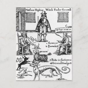 Matthew Hopkins, den Witchfinder generalen Vykort