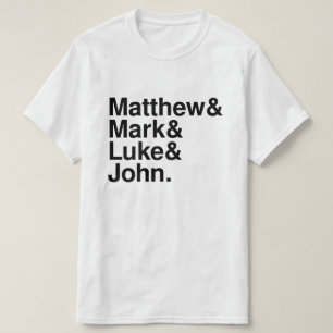 MATTHEW MARK LUKE JOHN T SHIRT