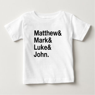 Matthew & markerar & Luke & John Tröja