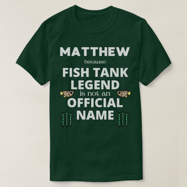 Matthew T Shirt (Design framsida)