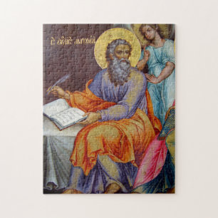 Matthew the Evangelist Orthodox Christian Icon Pussel
