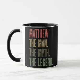 MATTHEW the Man the Myth the LEGEND FUNNY Manar Mugg